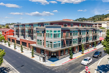 Second and B Street exterior at Second & B Street, San Rafael, California